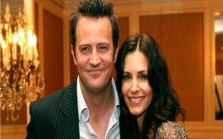 Courteney Cox recreates the iconic 'turkey dance' on Thanksgiving; fans fondly remember Matthew Perry