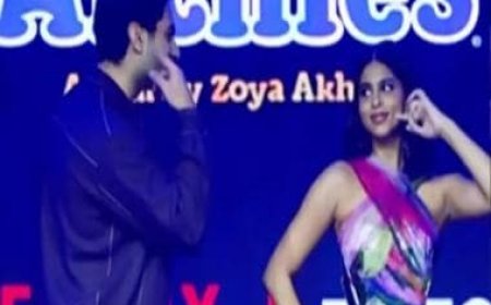 The Archies Event: Suhana Khan and Agastya Nanda trolled for their dance as netizens call their performance 'cringe'