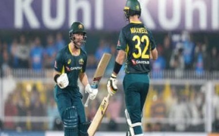 India vs Australia: Maxwell's whirlwind ton helps Aussies win last-ball thriller
