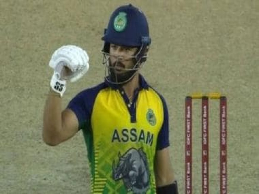 Watch: Riyan Parag's bold celebration in Syed Mushtaq Ali Trophy as Ashok Malhotra aplogises for his remarks