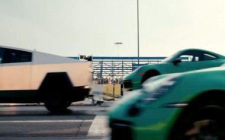 Elon Musk's EV on Steroids: Tesla's Cybertruck is new king of drag, beats a Porsche while lugging a Porsche