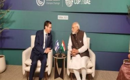 PM Modi meets Israeli President Isaac Herzog, welcomes release of hostages