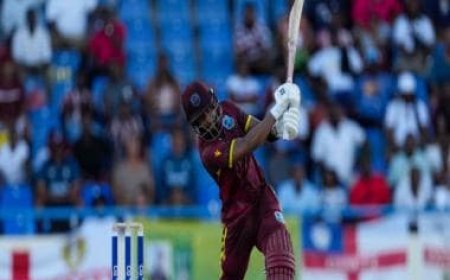 West Indies vs England: Shai Hope guides Windies to four-wicket win in 1st ODI