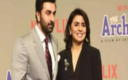 Netflix's 'The Archies' Premiere: Ranbir Kapoor makes first appearance post 'Animal' success with Neetu Kapoor