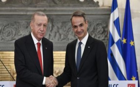 Turkish, Greek leaders signal new path with friendship declaration