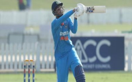 ACC U-19 Asia Cup 2023: All-round Arshin Kulkarni stars in India's seven-wicket victory over Afghanistan