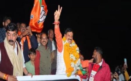 Mohan Yadav pledges development after being selected as new CM of Madhya Pradesh