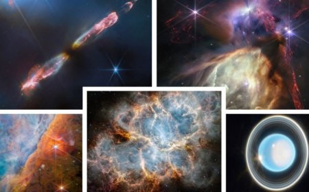 The James Webb telescope took some stunning images in 2023