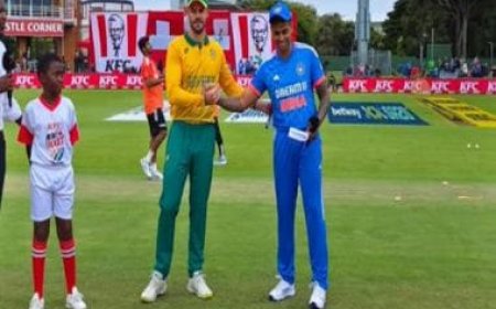 India vs South Africa LIVE Score, 2nd T20I in Gqeberha: IND 73/3; Tilak dismissed for 29 as Coetzee breaks partnership