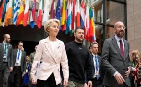 EU leaders fail to agree on a €50 billion aid package for Ukraine and on renegotiation of EU budget