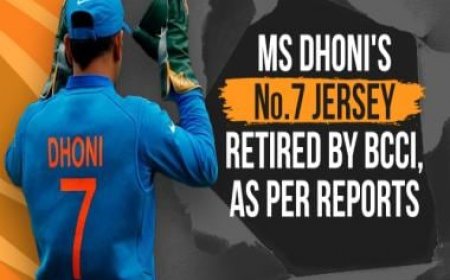 MS Dhoni’s No 7 jersey retired: Sachin Tendulkar, Pele and other sporting icons who received similar honour