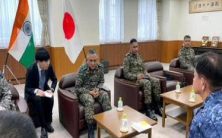 CDS General Chauhan lays wreath at Hiroshima Peace Park during Japan visit
