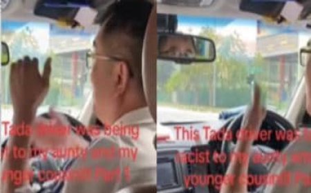 Chinese cab driver in Singapore penalised abusing at woman, daughter assuming them to be Indians