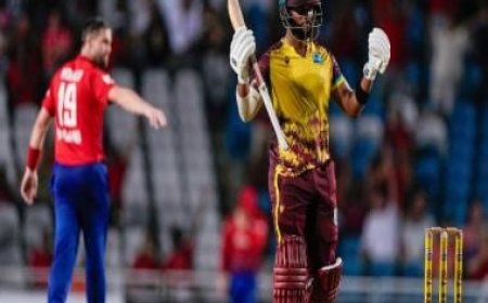 West Indies vs England: Shai Hope fires Windies to T20I series win over Jos Buttler and Co