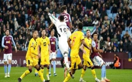 European Football: Aston Villa miss chance to go top of Premier League, Jovic salvages point for ailing AC Milan