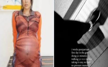 Kourtney Kardashian shares postpartum workout routine, talks about healing and fitness