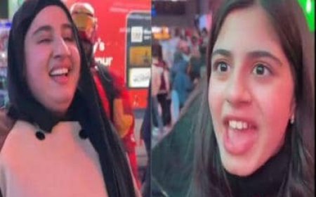 WATCH: Muslim girl accosts Jewish rabbi at Times Square, says 'kill yourself' as family giggles around