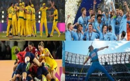 Rewind 2023: A look back at the memorable sports moments of the year