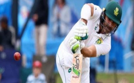 India vs South Africa Test Live Score Day 2: SA 91/1; Dean Elgar brings up 24th Test half-century