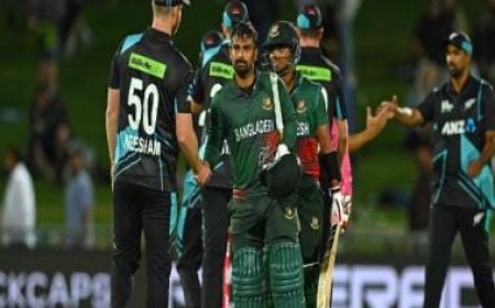 Bangladesh claim historic victory over New Zealand in first T20