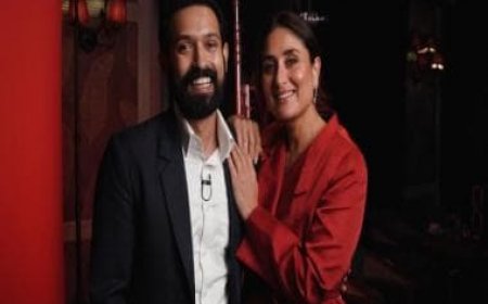 12th Fail star Vikrant Massey beams with joy as he poses with Kareena Kapoor Khan, says, 'I fell in love all over again'