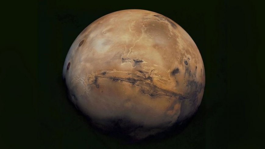 Giant polygon rock patterns may be buried deep below Mars’ surface
