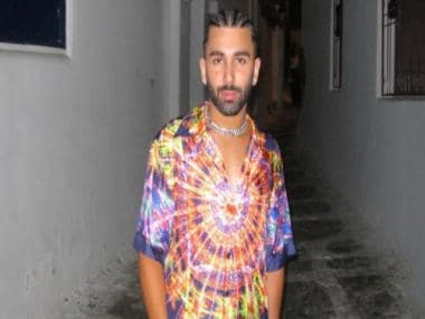 At Malaika Arora's residence, Orry gets a playful welcome from her dog; Watch