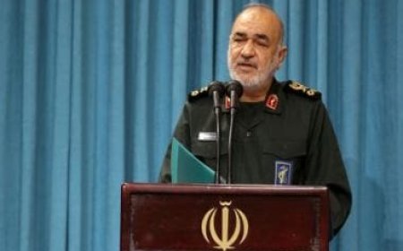 Iran Guards commander challenges 'enemy' naval presence in region