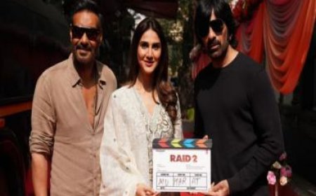 Vaani Kapoor to star opposite Ajay Devgn in 'Raid 2', film to release on November 15, 2024