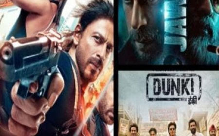 Shah Rukh Khan becomes the first Bollywood star to draw 8 crore footfalls in a year with 'Pathaan', 'Jawan', 'Dunki'