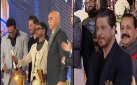 CNN-News18 Indian of the Year 2023: Shah Rukh Khan honours the Uttarkashi tunnel rescue operation heroes, clicks selfies