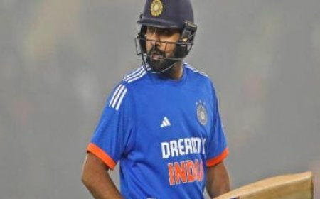 Rohit Sharma run-out for two-ball duck on T20I comeback during India-Afghanistan match in Mohali