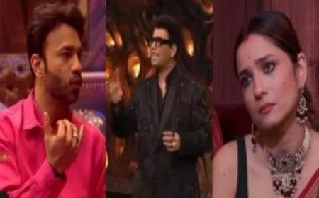 Bigg Boss 17: Karan Johar returns as the host, questions Vicky Jain regarding his wife Ankita Lokhande