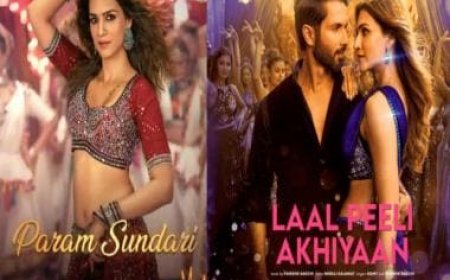 After 'Param Sundari' in 'Mimi', Kriti Sanon reignites the dance floor with 'Laal Peeli Akhiyaan'