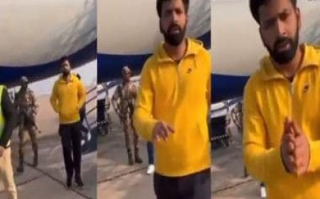 Viral Video: Passenger, who hit Delhi-Goa IndiGo flight pilot, says 'sorry sir' with folded hands