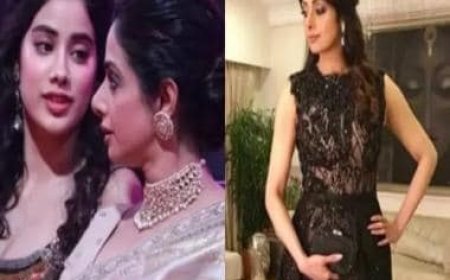 Janhvi Kapoor reveals she picked a black gown for Sridevi she wore at Filmfare Awards: 'Mom wasn't very outgoing'