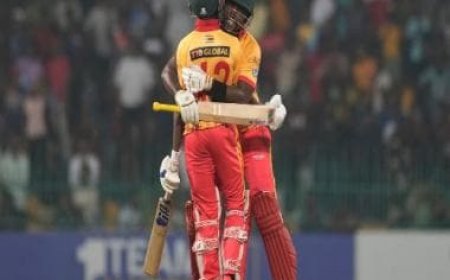 Zimbabwe smash 24 in last over to clinch first T20 win over Sri Lanka