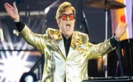 British singer Sir Elton John enters the EGOT club after winning the Emmy, Grammy, Oscar, and Tony award