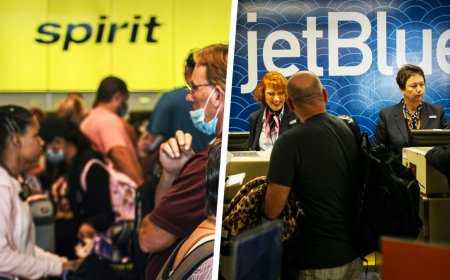 Spirit Airlines soars despite bankruptcy risk, JetBlue merger decision
