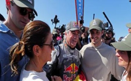 Carlos Sainz Sr., father of Ferrari driver, makes history by winning Dakar Rally at 61