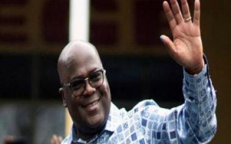Congo's President Felix Tshisekedi is sworn in for for second term following his disputed reelection