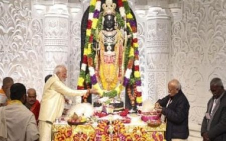 In Images | The big moments from the Ram mandir consecration ceremony