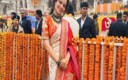 'Ram Aa Gaye,' says Kangana Ranaut as she shares post from Ayodhya on the eve of Ram Mandir's inauguration ceremony