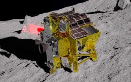 Japan’s Moon Sniper lunar lander makes a precise landing despite last-minute engine scare