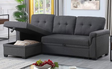 This sleeper sofa with storage is so cheap thanks to a 58% Amazon discount, we had to do a double take