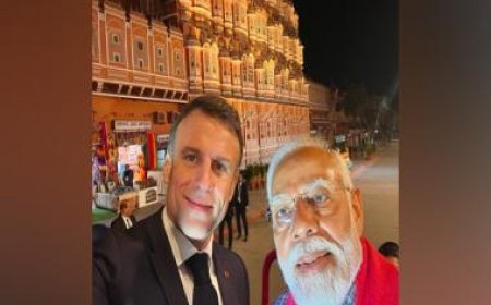 'Let's celebrate! my dear friend Narendra Modi': Macron posts selfie with PM, wishes India on Republic Day 2024