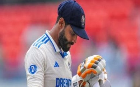 India vs England: Ravindra Jadeja’s LBW dismissal in first Test sparks DRS controversy