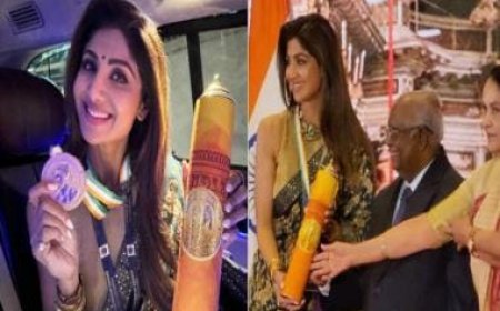 Shilpa Shetty feels 'immensely grateful and honoured' after receiving the 'Champions of Change 2023' award