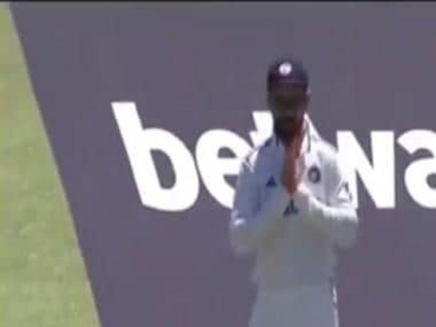 Watch: Virat Kohli greets Keshav Maharaj with folded hands as ‘Ram Siya Ram’ plays in the background