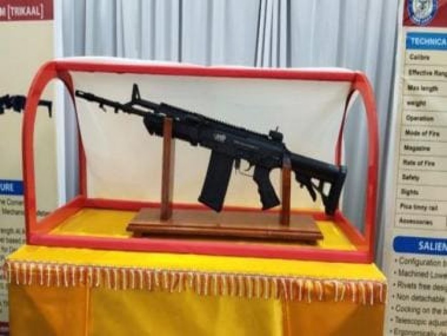 Ugram Rifle Poop DRDO launches indigenous assault rifle 'Ugram' for armed forces - BIZLI ...